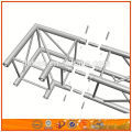Light portable custom and collapsible aluminium truss systems